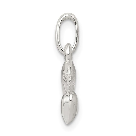 925 Sterling Silver Mini Dolphin Nautical Sea Life Necklace Charm Pendant - Picture 2 of 4